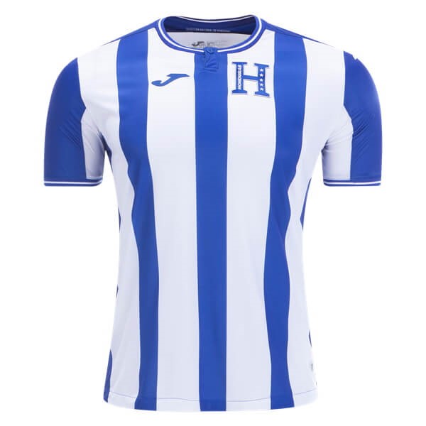 Camiseta Honduras 2ª 2019 Blanco Azul
